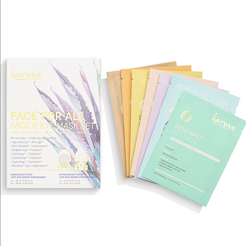 KARUNA Face For All 7p Face & Eye Masks $42